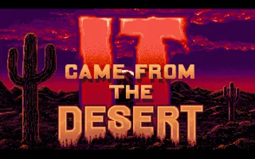 It Came from the Desert_Disk2 screen shot title